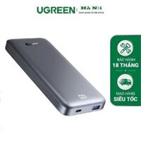 Ugreen 60689 Pin sạc dự phòng PD 20W+22.5W 2 cổng USB-A & USB-C 10000mAh sạc nhanh 2 chiều cao cấp