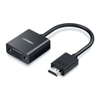 Ugreen 60738 1920*1080@60Hz Max Black Hdmi To Vga Converter Without Audio CM270
