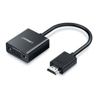 Ugreen 60738 1920*1080@60Hz Max Black Hdmi To Vga Converter Without Audio CM270 10060738