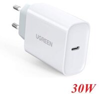 Ugreen 70161 30W white PD smart single port charger European standard CD127