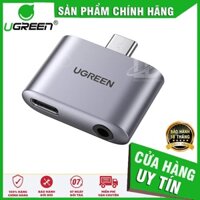 Ugreen 70311 - Đầu chuyển USB Type C sang 3.5mm hỗ trợ sạc PD 30W cao cấp ✔HÀNG CHÍNH HÃNG✔