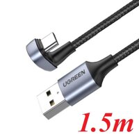 Ugreen 70314 1.5m U Shape Black Fast Charging USB A to type C Cable US311 10070314