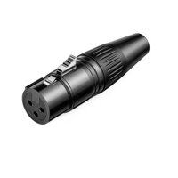 Ugreen 80440 1pcs 6.5mm three-core to Cannon female microphone 6.35 XLR mouth mono mixer audio head single pack Connector AV162 10080440