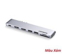 Ugreen 80548 Dual USB C to 2*USB3.0 + 2*HDMI + TF SD + USB C Dock Station CM356