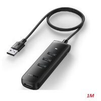 Ugreen 80657 1M Black Usb 3.0 4 Ports Hub CM416