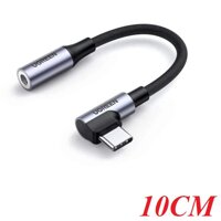 Ugreen 80723 USB Type-C adapter 90 degrees to 3.5mm Audio AV167 10080723