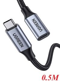 Ugreen 80810 0.5M Usb-C 3.1 gen2 4k 60hz 100w 10Gbps Extension Cable US372