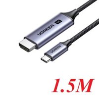 Ugreen 90451 1.5m 8k 60hz 4k 144hz USB type C to HDMI 2.1 cable black cm565