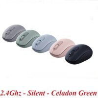 Ugreen 90672 10m 2400dpi 3 button include AA battery 2.4ghz Wireless silent Mouse Celadon Green mu105
