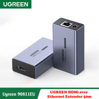 Ugreen 90811EU, Bộ Chuyển HDMI Qua Cáp Mạng 50M Hỗ Trợ FullHD 1080P@60Hz Cao Cấp