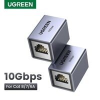 UGREEN RJ45 Connector 10Gbps Network Extender Extension for Cat8 Cat7 Cat6 Ethernet Cable Adapter Gigabit Female to Fema