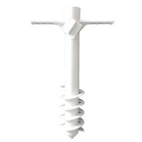 (UHDY) Beach Umbrella Sand Anchor Heavy Duty Ground Anchor Stand for Strong Winds