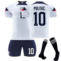 [Uhome] Áo bóng đá trẻ em và người lớn 23-24 Trang chủ số 8 McKENNIE No.10 PULISIC No.11 AARONSON No.13 MORGAN dành cho nam / trẻ em Quần áo tập bóng đá đồng phục bóng đá có tất