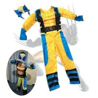 [Uhome] Trang phục Wolverine cho trẻ em Bộ áo liền quần siêu anh hùng cho bé trai Mặt nạ hóa trang Halloween / Đạo cụ vuốt sói Giả tưởng