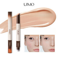 UIMO Bút Che Khuyết Điểm Kem Hai Đầu Che Phủ Quầng Thâm Đốm Vết Mụn Nếp Gấp Nasolabial Mượt Mà Và Lâu Trôi