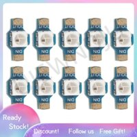 Ujewndju WS2812 RGB  Module Low Drive Voltage 10pcs RGB  Light Module PCB Simple