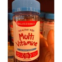 [UK] Kẹo dẻo gấu vitamin tổng hợp vị dâu _ Hollad&Barrett