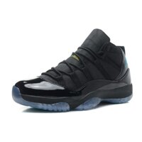 Uk12 air jordan 11 aj11 retro gamma blue nhẹ giày bóng rổ retro giày nam màu xanh đen