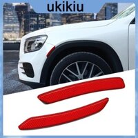 Uki 2 Chiếc Xe Bên Đánh Dấu Miếng Dán Phản Quang Viền Xe Ngoại Thất Bánh Xe Lông Mày Dán Decal Cảnh Báo Băng Phản Quang Dải
