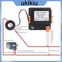 Uki 2in1 AC50-500V AC1-120A Vôn kế Ampe kế LED Hiển thị Amp Volt-