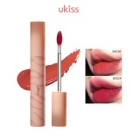 UKISS Son Nước & Son Bóng - W03 Không trôi, Son bóng gương & lì mờ - Son nhung giá rẻ cho học sinh