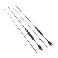 Ul Linh Hoạt Cần Câu 1.8m / 1.98m Full Carbon Chắc Chắn Đầu Phần 2-8LB Cần Quay Siêu Nhẹ Thanh Baitcasting