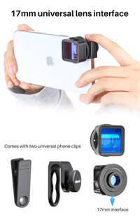 Ulanzi 1.55XT - Lens góc rộng dành cho điện thoại - New - Chính Hãng