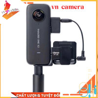 ulanzi adapter gắn mic intar 360 x 1 2,3 4 kim loại cao cấp,phụ kiện instar 360