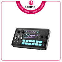 Ulanzi AX01 All-in-one Audio Mixer - Bàn Trộn Livestreams 4 Kênh Tích Hợp Đèn RGB