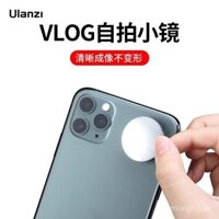 Ulanzi Gương nhỏ chụp ảnh selfie điện thoại đa năng, ống kính điện thoại HD, chân đế, camera sau đa chức năng, mini cầm tay, gương phản chiếu, gương tròn nhỏ