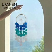 Ulasm Chuông gió vỏ sò, Trang trí nội thất thủ công Chuông gió vỏ cầu vồng, Chuông gió ngoài trời treo thời trang bên ngoài