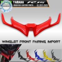 Ulovebsby Cho YZF R15 YZFR15 V3.0 Xe Máy Trước Fairing Khí Động Học Winglet Nắp Dưới Bảo Vệ Gió 2017-2019 VN