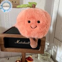 Ulovebsby Kawaii Đào Có Chân Búp Bê Đồ Trang Trí Hoạt Hình Dễ Thương Mặt Cười Trái Cây Hình Cosplay Đệm Trang Trí Sofa Trẻ Em Quà Tặng Sinh Nhật VN