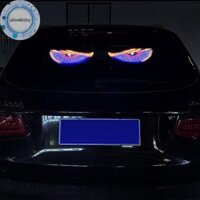 Ulovebsby Năng Động Quỷ Mắt Xe Dán Kính Chắn Gió LED Hiển Thị Cho Ô Tô Hoạt Hình Nhấp Nháy Mắt Quỷ General Motors Năng Động Ánh Sáng VN