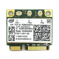 Ultimate-N Intel 6300 633 Anhmw 6300AGN Nửa Mini PCI-E 2.4G/5 GHz Không Dây Thẻ x230 X220 T410 T420 Fru 60Y3233