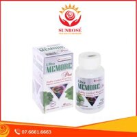 Ultra Memore Plus bổ não, cải thiện trí nhớ chai 60 viên