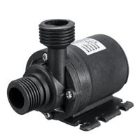 Ultra-quiet DC 12V/24V Home 750L/H Portable Brushless Motor Submersible Water Pump 5.5M for Cooling System Fountains Hea