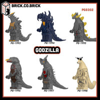 Ultraman Series Monsters Đồ chơi Lắp ráp Siêu Quái Vật Godzilla Mô hình Ultraman Người Quái Vật Khổng Lồ PG8302