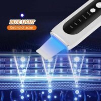 Ultrasonic Facial Skin Scrubber Pore Deep Cleaner Spatula Blackhead Remover Mask