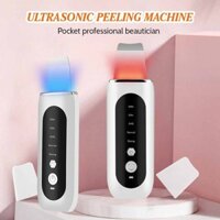 Ultrasonic Facial Skin Scrubber Pore Deep Cleaner Spatula Blackhead Remover Mask