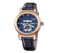 Ulysse Nardin Anniversary 160 Rose Gold Blue Dial 1602 100 1602100