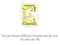 Úm Gà – Vịt con Green – Amflo 55 gói 100g