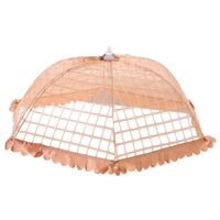 Umbrella Food Cover 1pc Kitchen Food Cover Picnic Barbecue Party Fly Mosquito Resistant Net