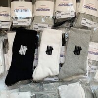 Undefeated Đẹp Triều Jacquard Năm Chiều Thanh Tất Dành Cho Nam Nữ Ống Dài Khăn Đáy Thể Thao Vớ Phong Cách Mới