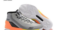 Under Armour Curry 3 Grey Orange Yellow