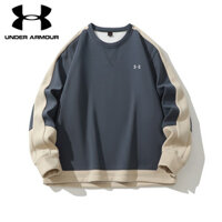 Underarmour Áo nỉ cổ điển ngày nay M-5XL nam cổ tròn dài tay áo nỉ chặn màu