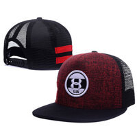 Underarmour Nam Mũ Câu Cá Ngoài Trời Leo Núi Phẳng Vành Mũ Có Thể Điều Chỉnh Xe Tải Lái Xe Nón