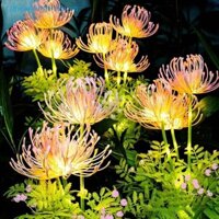 Unewtyu Năng Lượng Mặt Trời Bờ Hoa Nông Thôn Mới Đèn Hoa Lắp Ngoài Trời Sân Vườn Không Khí Lắp Đèn Đất Led Bãi Cỏ VN