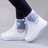 Ủng Bọc Giày Đi Mưa Chống Nước Có Đế Chống Trơn Trượt Cao Cấp - M