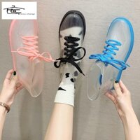 Ủng Cao Su Trong Suốt Chống Trượt Chống Thấm Nước Thời Trang Hàn Quốc Cho Nữ